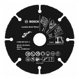 Отрезной круг по дереву Bosch Multi Wheel 115 мм. (2608623012, 2 608 623 012)