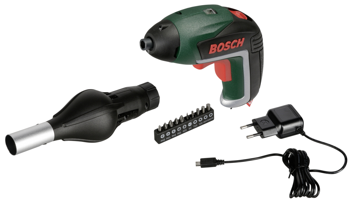 Аккумуляторный шуруповерт Bosch PSR 3,6 IXO BBQ SET с подсветкой (06039A800...