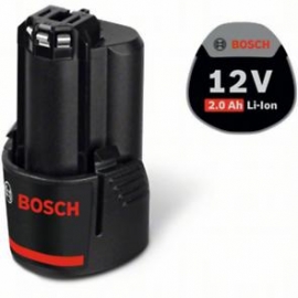 Аккумулятор Bosch GBA 12 В 2,0 Ач O-B Professional (Картон) (1600Z0002X, 1 600 Z00 02X)