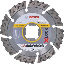   Bosch X-LOCK Best for Universal 115x22,23x2,2x12 (2608615160, 2 608 615 160)