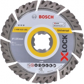   Bosch X-LOCK Best for Universal 125x22,23x2,2x12 (2608615161, 2 608 615 161)