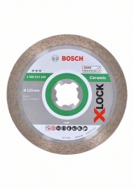   Bosch X-LOCK Best for Ceramic 125x22,23x1,8x10 (2608615164, 2 608 615 164)