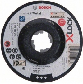   Bosch X-LOCK Standard for metal 115x6x22,23  (2608619365, 2 608 619 365)