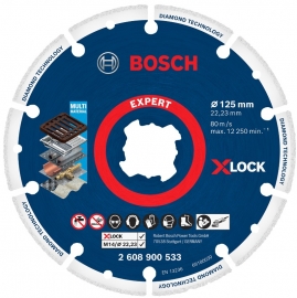   Bosch Expert for Metal X-LOCK, 125x22,23  (2608900533, 2 608 900 533)