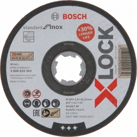   Bosch X-LOCK 125x1,6  Standard for Inox (2608619363, 2 608 619 363)