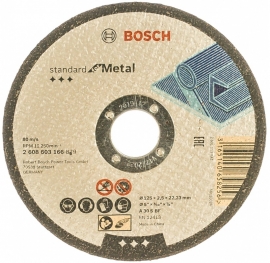    Bosch Standard for Metal 1252.5,  (2608603166, 2 608 603 166)