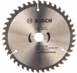   Bosch Eco for Aluminium 160x20/16 42T (2608644388, 2 608 644 388)