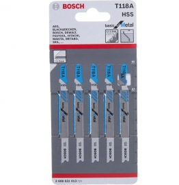 5   Bosch T 118 A, HSS (2608631013, 2 608 631 013)