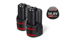 Комплект Аккумуляторов Bosch GBA 10,8 В 2,0 А/ч O-B Professional (Картон) (1600Z00040, 1 600 Z00 040)