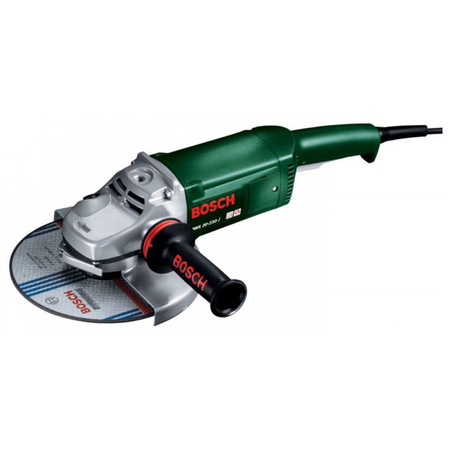 Угловая шлифмашина (болгарка) Bosch PWS 20-230 J (0603359V00, 0 603 359  V00) Bosch(Германия) 0 0 603 359 V00 / Интернет-магазин BSS-power.ru -  дилер BOSCH