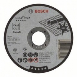     Bosch Best for Inox, Rapido 115x0,8,  (2608603486, 2 608 603 486)