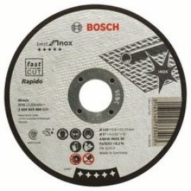     Bosch Best for Inox 125x0,8,  (2608603488, 2 608 603 488)