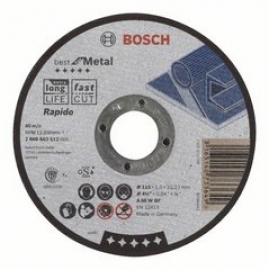     Bosch Best for Metal, Rapido 115x1,0,  (2608603512, 2 608 603 512)