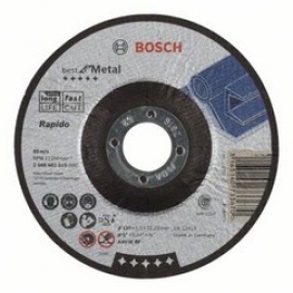     Bosch Best for Metal, Rapido 125x1,0,  (2608603515, 2 608 603 515)